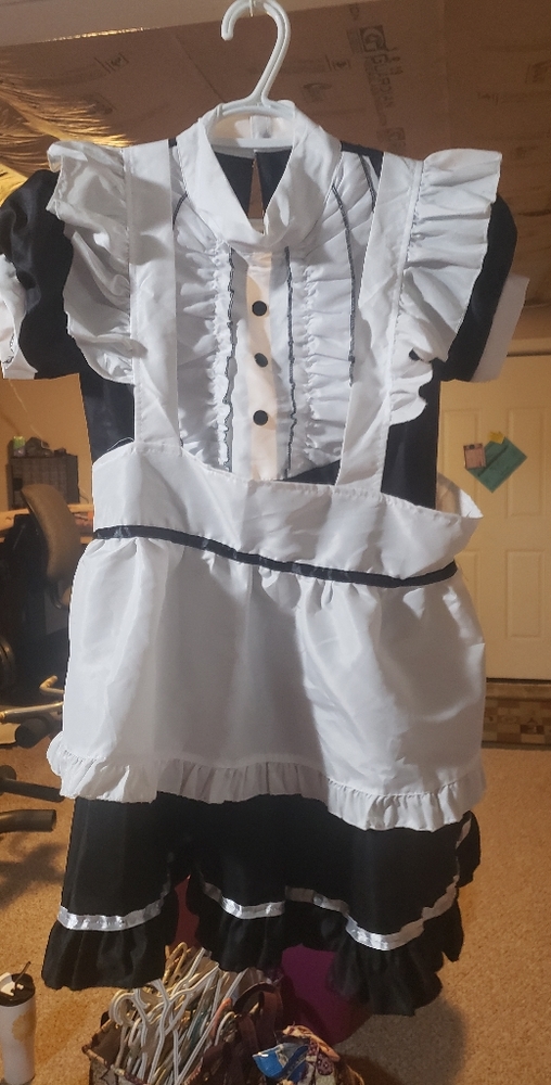 Maid costume ladies extra small